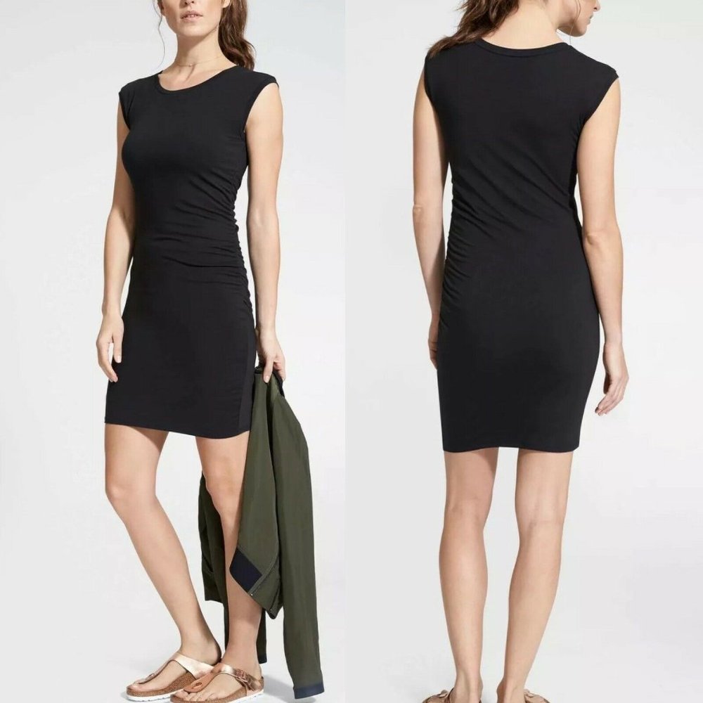 SPRING SALE!!!

Athleta XS Black Sleeveless Carefree Tee Dress - New!